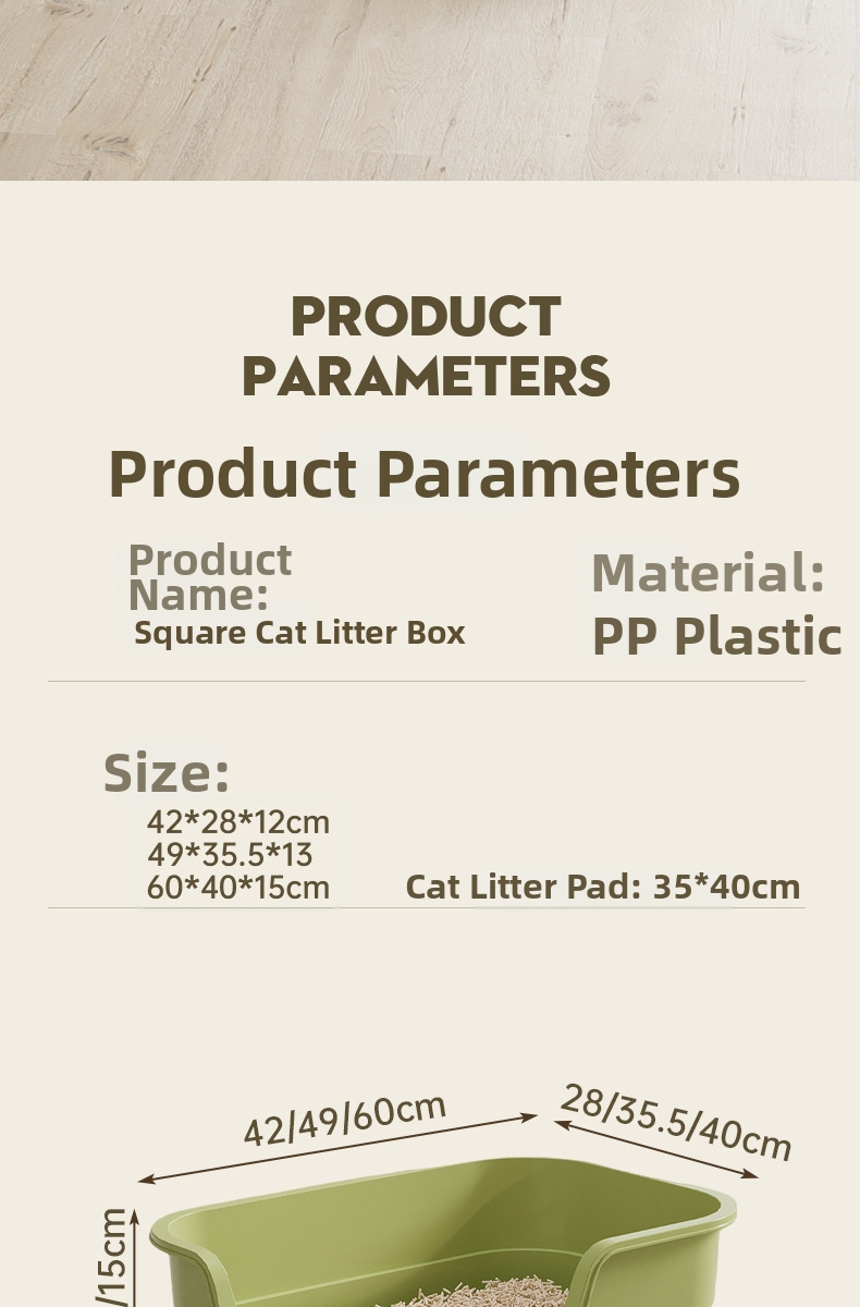 Extra Große Katzentoilette Mit Spritzschutz Und Rand Für Katzen_voghion.com