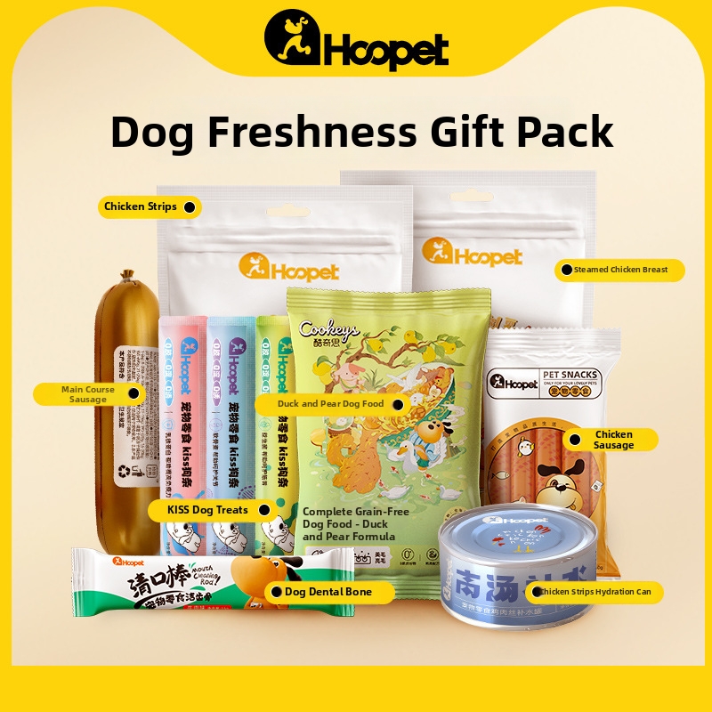 Dog Treats Trial Packs Wet Food Chicken Breast Sausages Chew Sticks Canned Sample Packs Pet Products_voghion.com