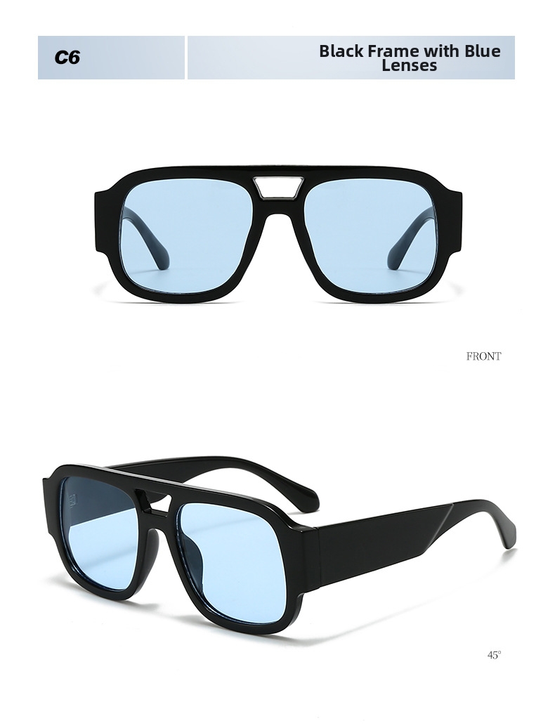 Aviator Sonnenbrille Für Herren Mit Uv-schutz Modisch Lässig_voghion.com