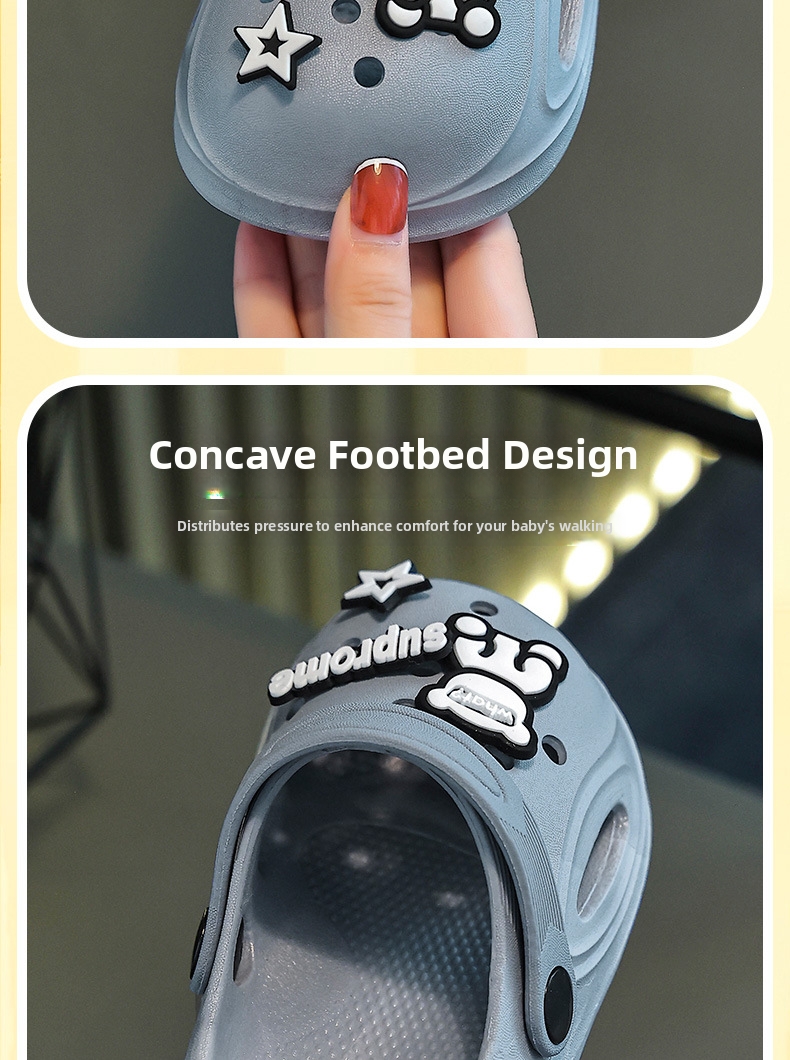 Childrens Soft Non-slip Sandals For Beach And Outdoor Activities_voghion.com