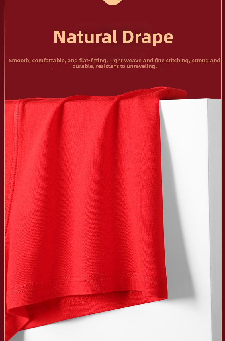 Calzoncillos boxer hombre modal transpirable comodo rojo_voghion.com