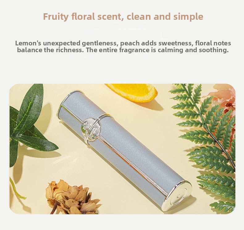 Conjunto de perfumes de viagem com estojo de pele_voghion.com