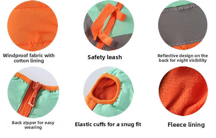 Winter Thick Warm Pet Clothing For Medium To Large Dogs ,Dog Clothes Autumn Winter Pet Wear_voghion.com