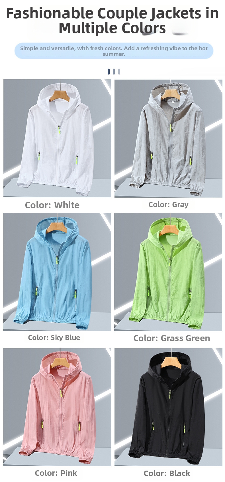 Men's Sun Protection Jacket Quick Drying Breathable Outdoor Gear_voghion.com