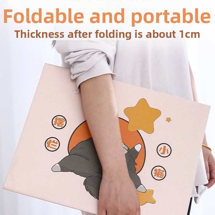 Bac à litière portable, pliable et jetable pour chat, pratique et sans lavage, idéal pour les voyages._voghion.com