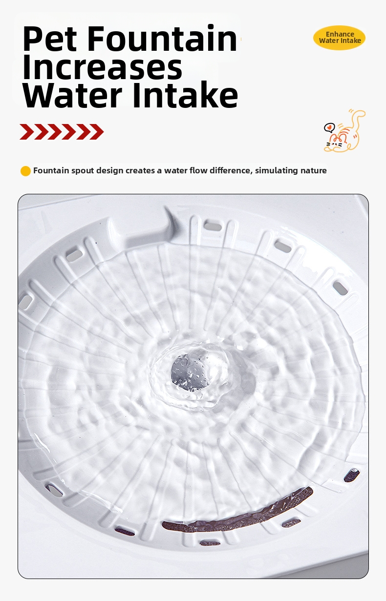 Pet Smart Water Fountain Automatic Circulating Filter For Cats_voghion.com