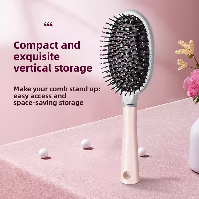 Escova de cabelo com almofada de ar para mulher cabelo longo e encaracolado_voghion.com