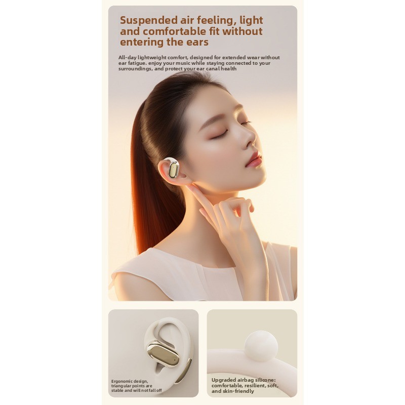 Bluetooth Bone Conduction Sports Headphones Wireless Open Ear_voghion.com