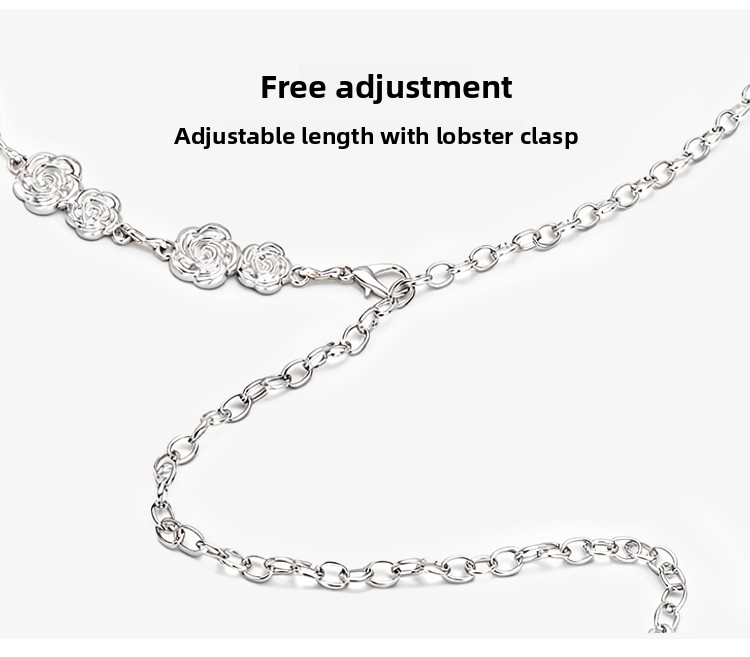 Retro Chain Belt Women's High-end Fashion Metal Waist Chain Decoration With Dress Fine Accessories Ins Trend_voghion.com