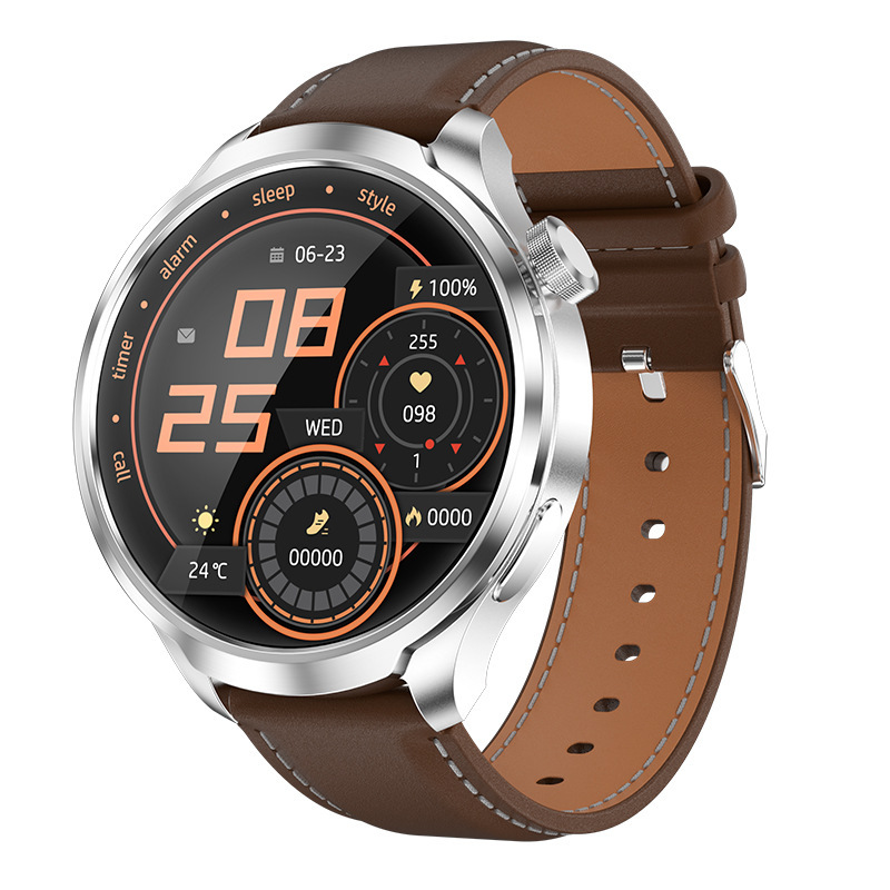 DK69 Bluetooth Smartwatch 1.85 Inch Display Heart Rate Monitor Compass Multi Sport Functionality_voghion.com