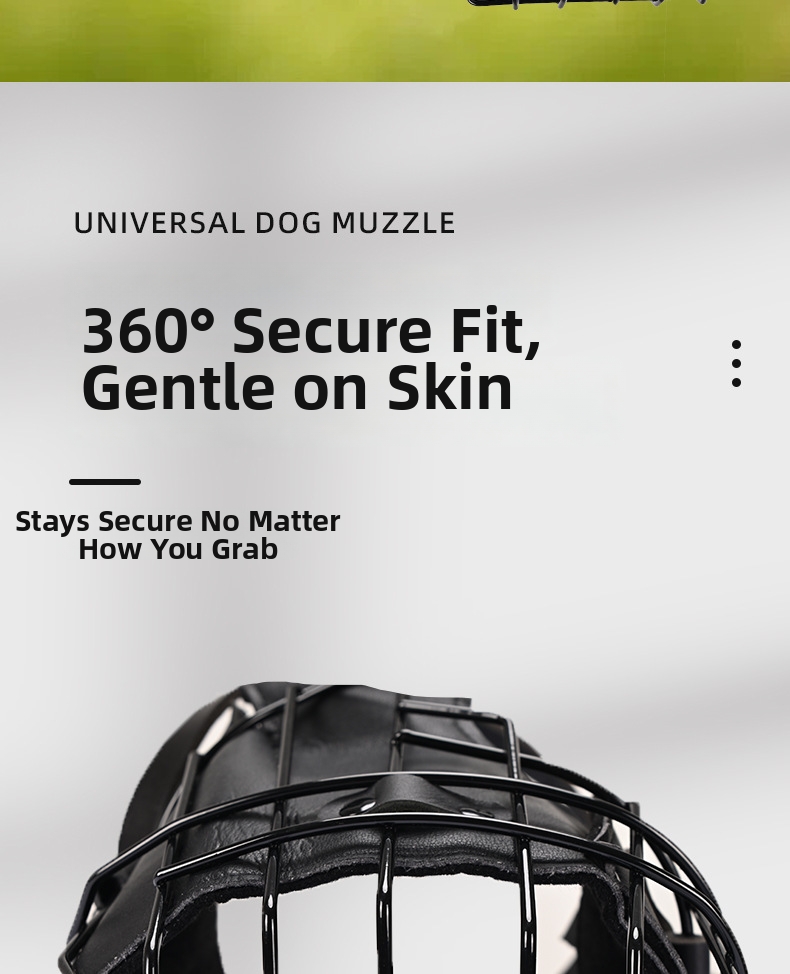 Dog Muzzle Training Supplies Anti Bite Pet Equipment For German Shepherd Muzzle Protector_voghion.com