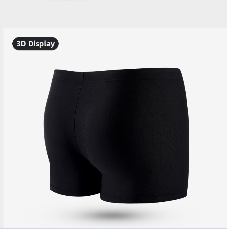 Herren Badehose Mit Hohem Bund Konservativer Schnitt Für Herren_voghion.com