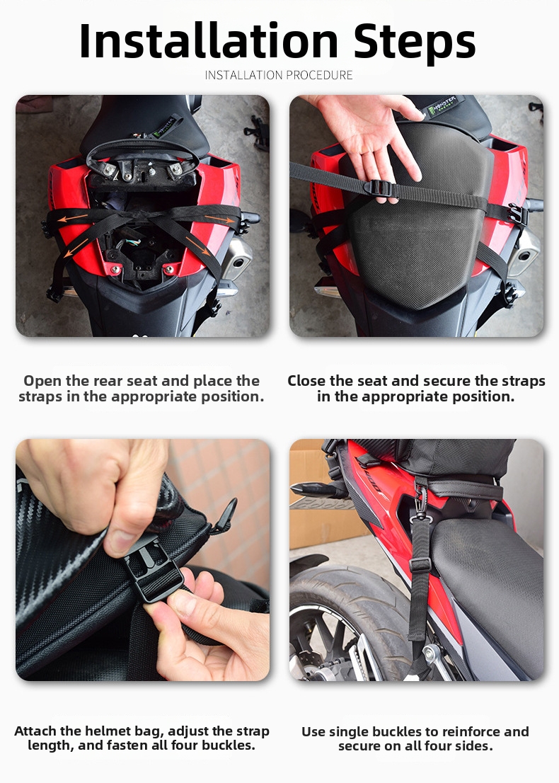 Motorcycle Riding Backpack Rear Seat Bag With Led Hard Shell_voghion.com