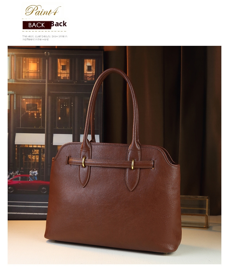 Borsa a tracolla donna in vera pelle stile retro borsa a mano_voghion.com