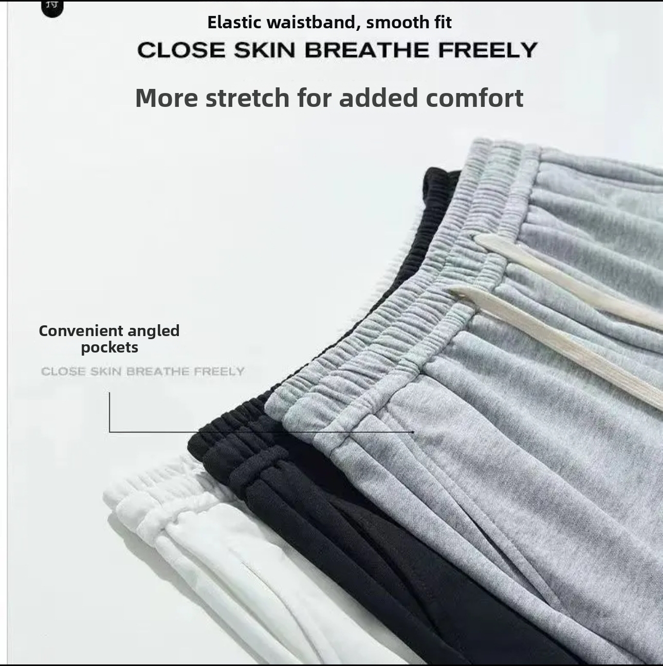 Men's Solid Color Straight Leg Shorts Vibe Street Basic Summer Outerwear Cool Hip Hop Five Point Sports Pants_viptrois.com
