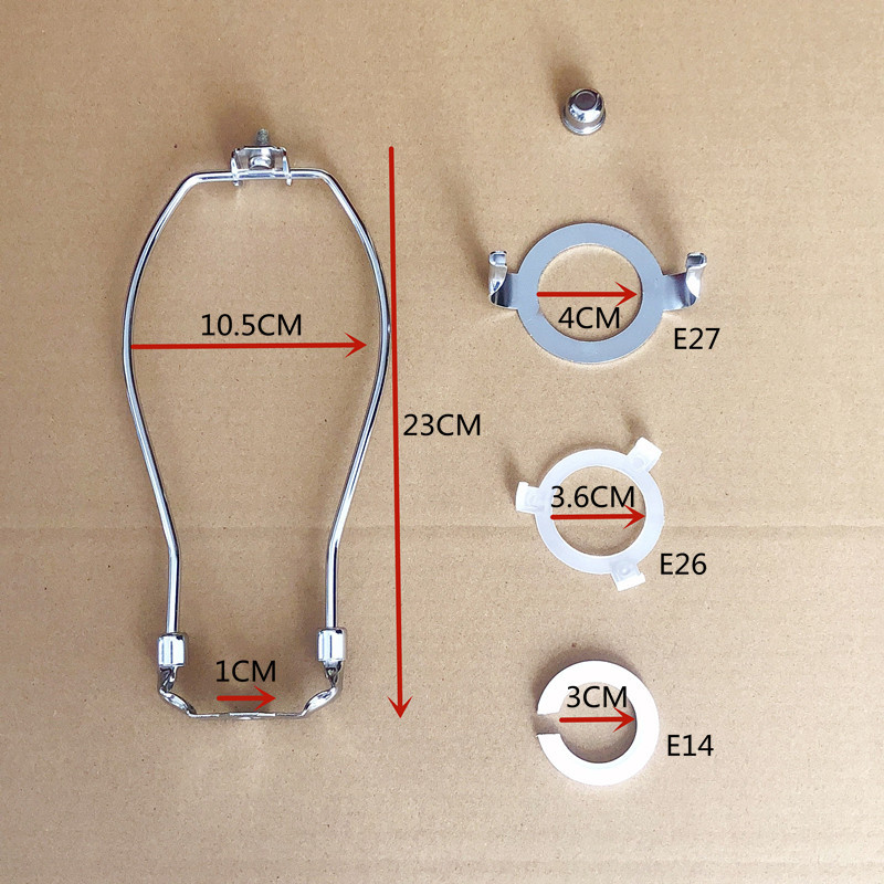 Lampada da tavolo Lampada da terra Lampada in cristallo Galvanotecnica Corno Cremagliera Harvard Supporto Paralume Supporto Accessori per l'illuminazione_voghion.com