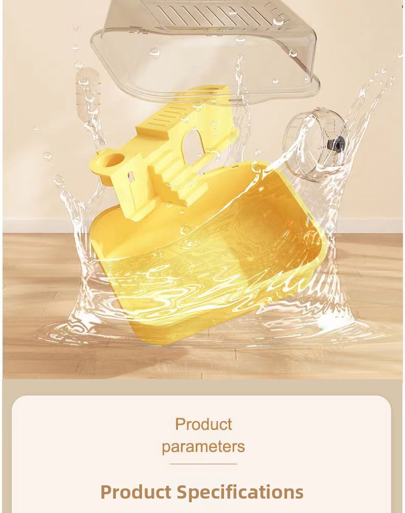 Luxury Acrylic Hamster Cage Large Habitat For Small Rodents_voghion.com