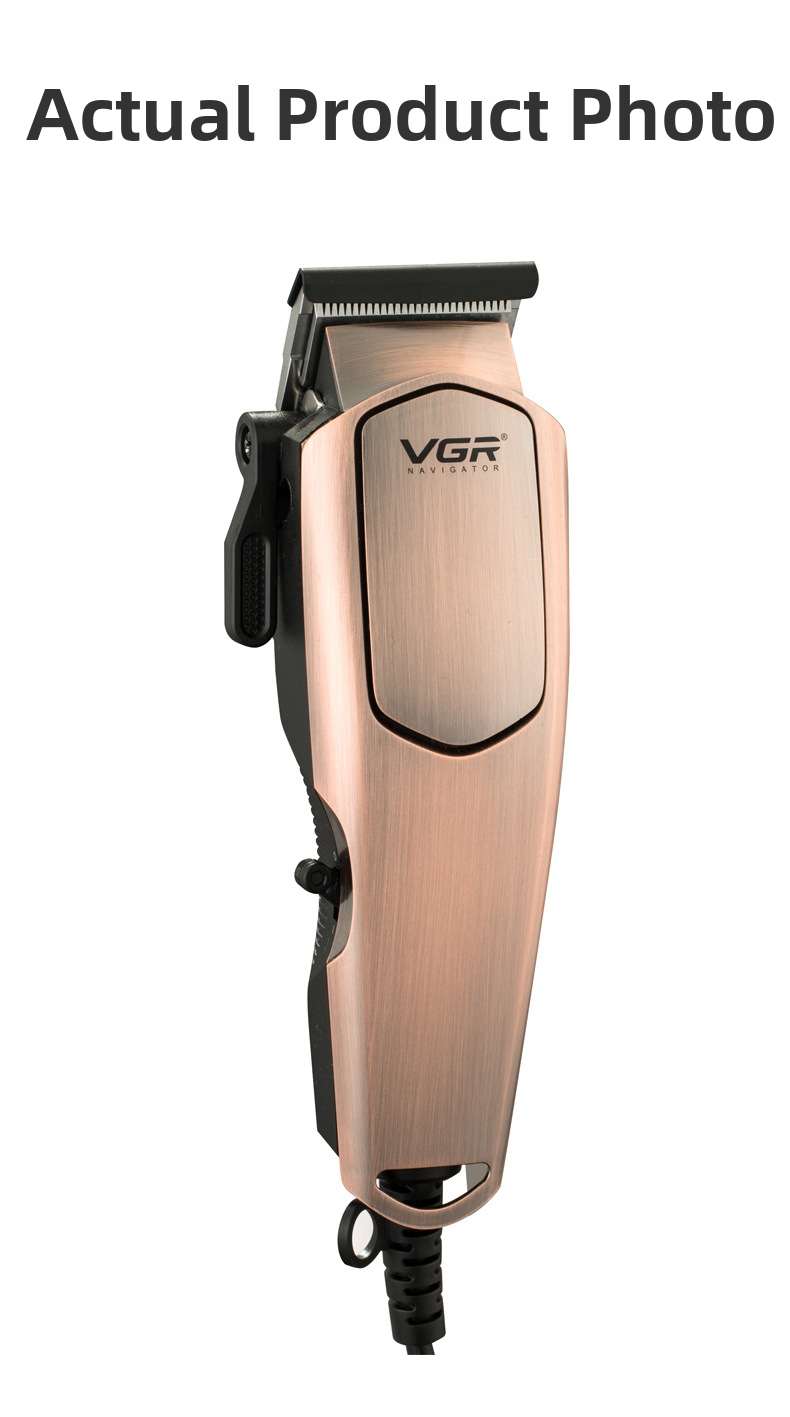 Professional Electric Hair Clipper For Slicked Back Gradient Styles_voghion.com