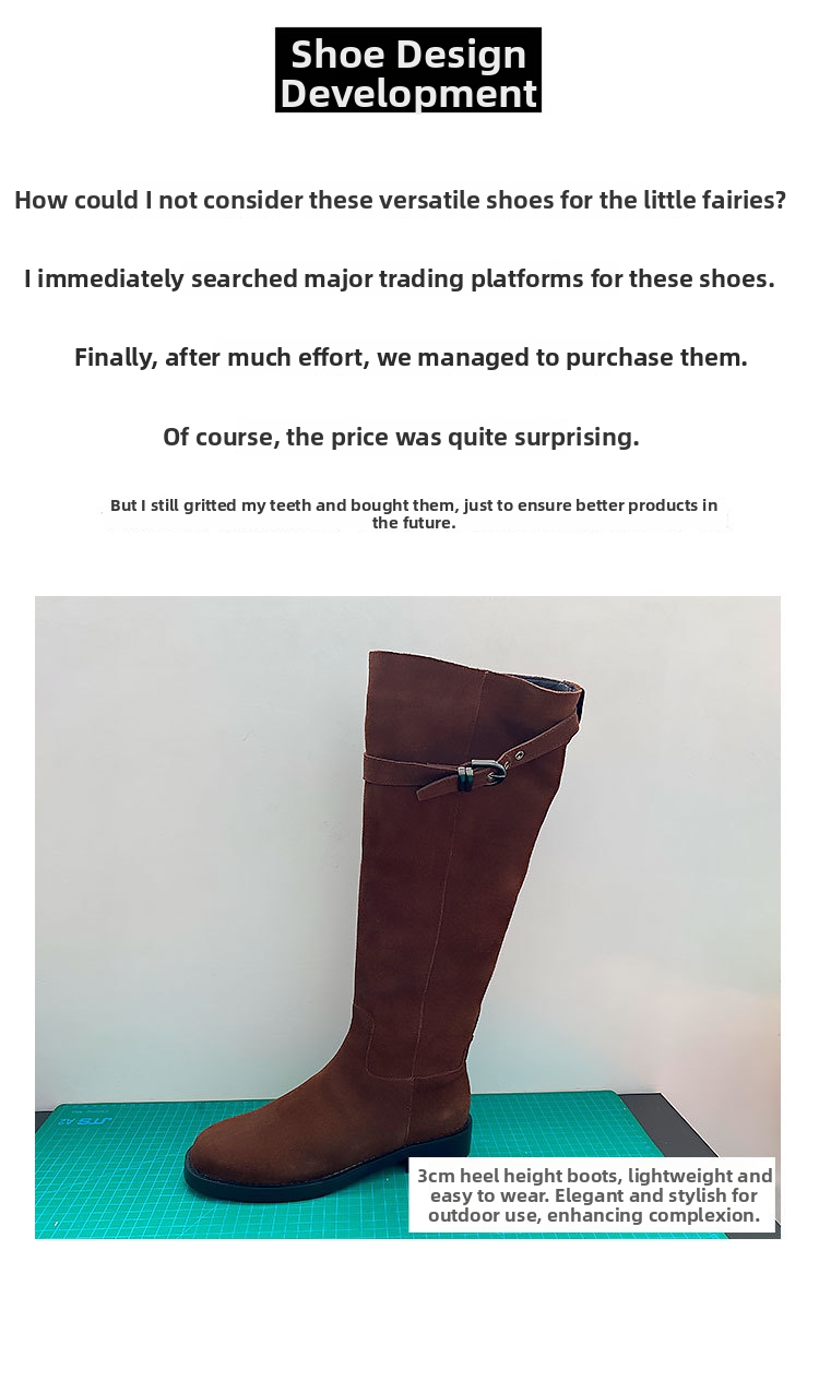 Botas de cano alto mulher camurça western cowboy com fivela_voghion.com