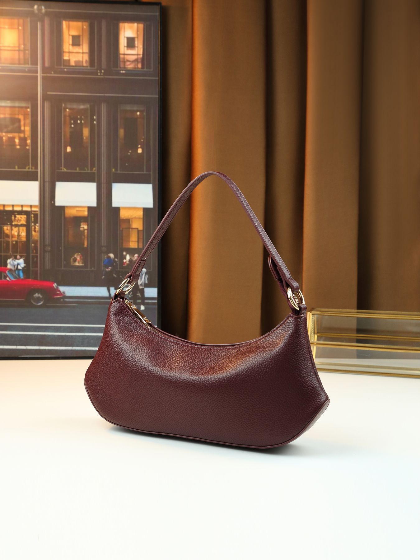 Borsa a tracolla donna minimalista elegante borsa a sella_voghion.com