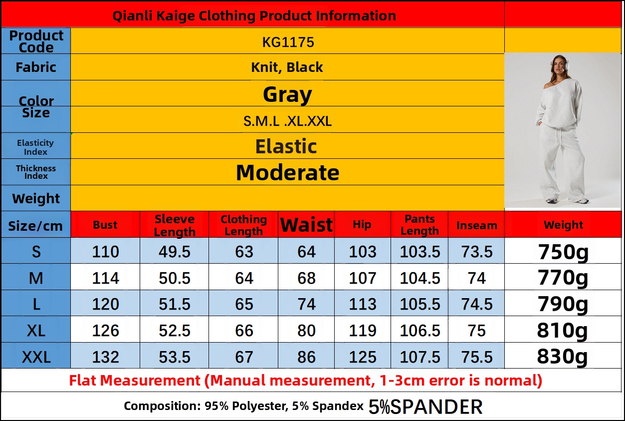 Women's Autumn/Winter Air Layer Loose Casual Fashion Suit Slanted Sweatshirt Style_ecoleips.com