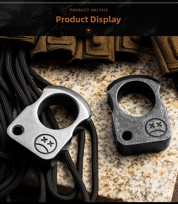 Single finger knuckle duster zelfverdedigingsring voor dames_voghion.com