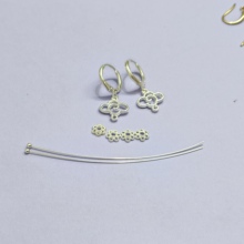 ���h��Ȧ���۴ֶ��h925�yɫ��ɫ���^�����y̩�y���y���h���DIY��