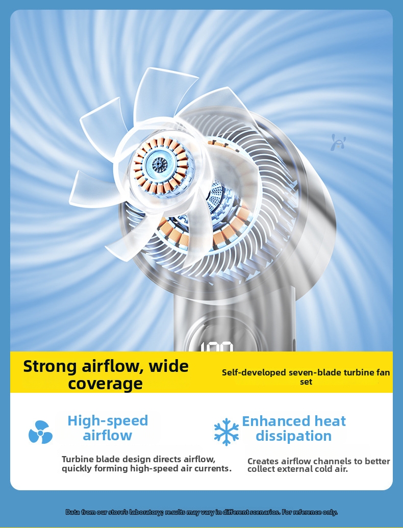 Mini ventilatore portatile a mano ricaricabile usb a turbina_voghion.com