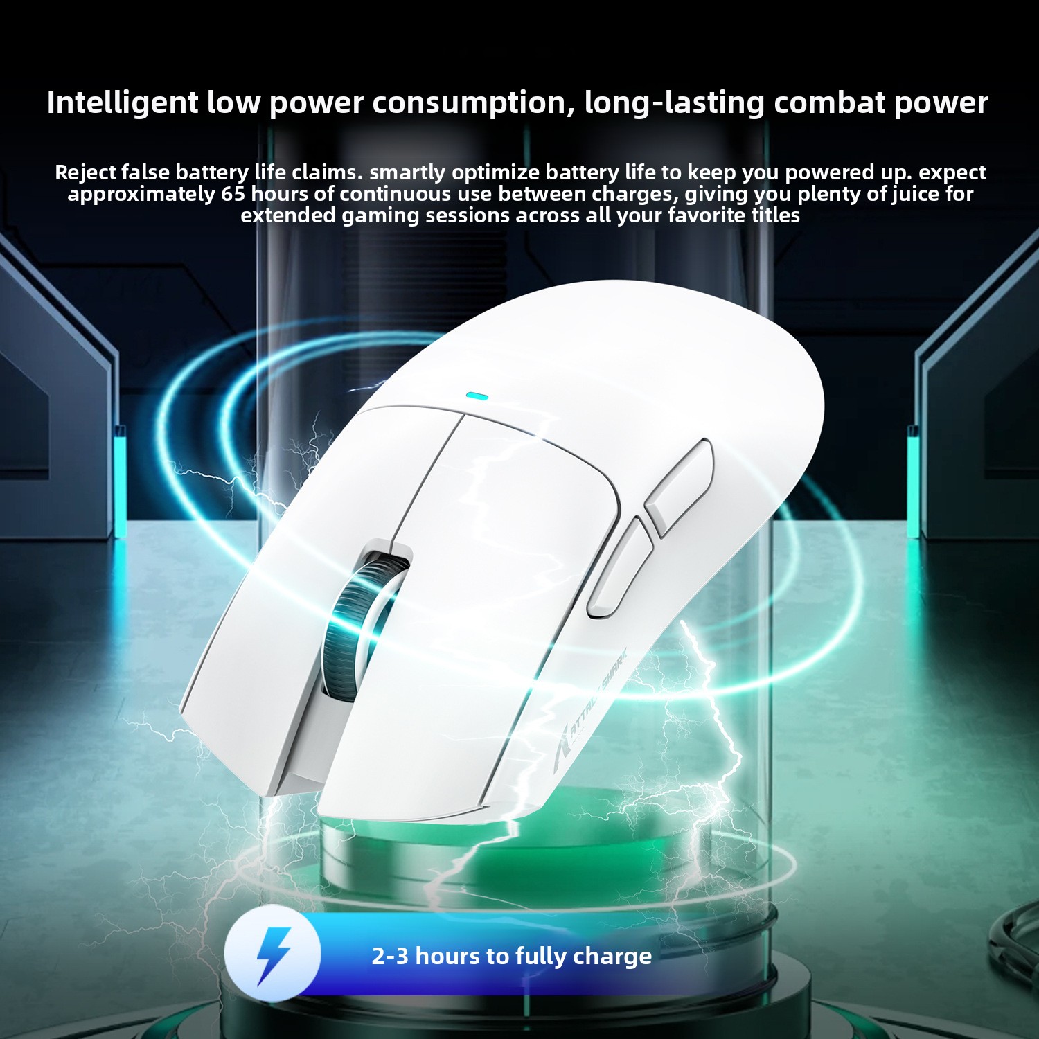 Attack Shark X11 Mouse Lightweight PAW3311 E-sports Game The Third Mock Examination Wireless Bluetooth Mouse Charging RGB Bottom_voghion.com