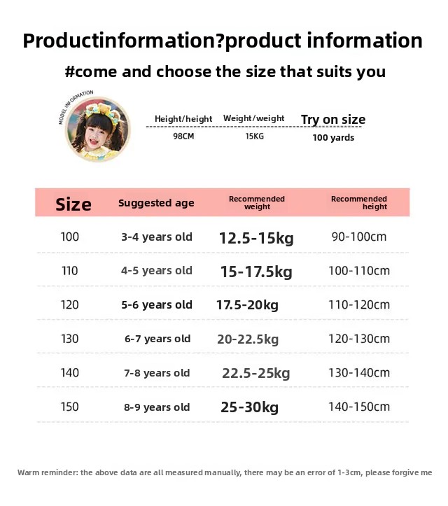 2-10 Jahre Sommer Blumenmädchen Lolita-Kleid Baby Mädchen Cartoon Bär Prinzessin Hochzeitskleid Tutu Geburtstag Boutique Süße Kleidung – Detail 1