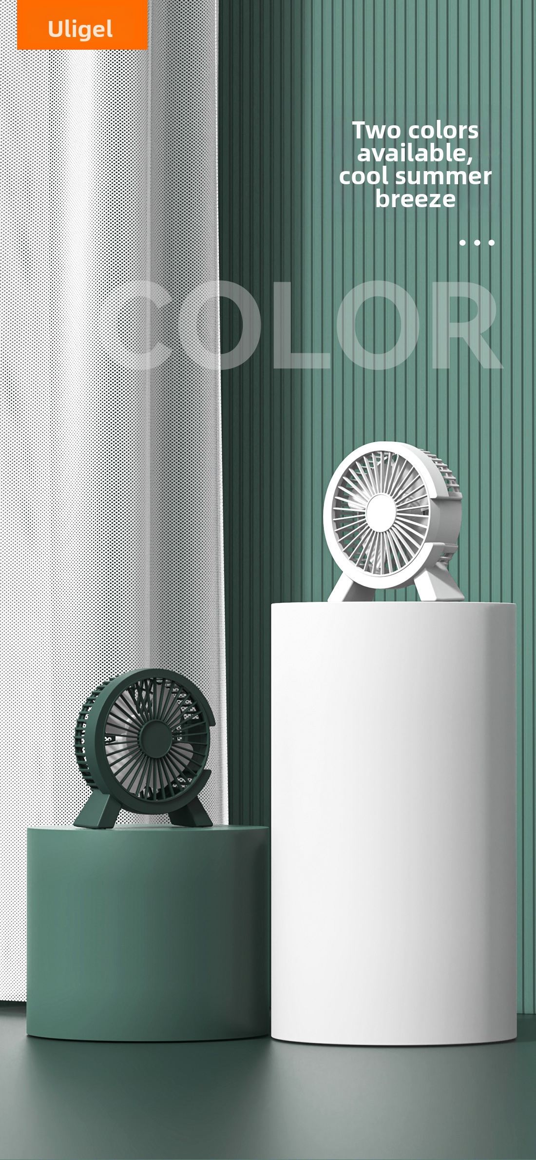 Kleiner Cartoon Usb Tischventilator Leise Für Studenten_voghion.com