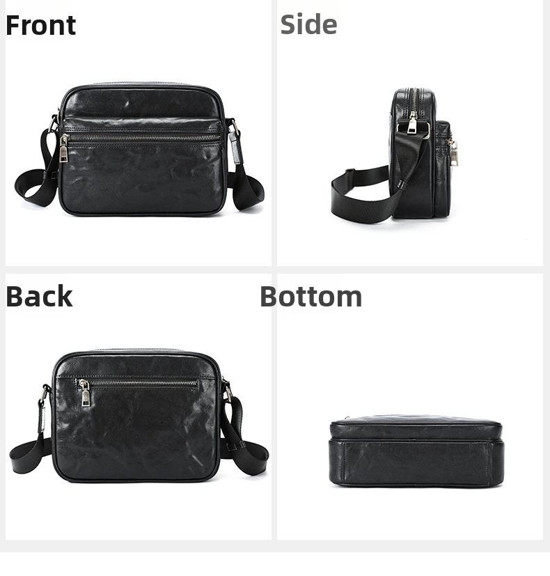 Borsa a tracolla uomo in vera pelle design orizzontale_voghion.com