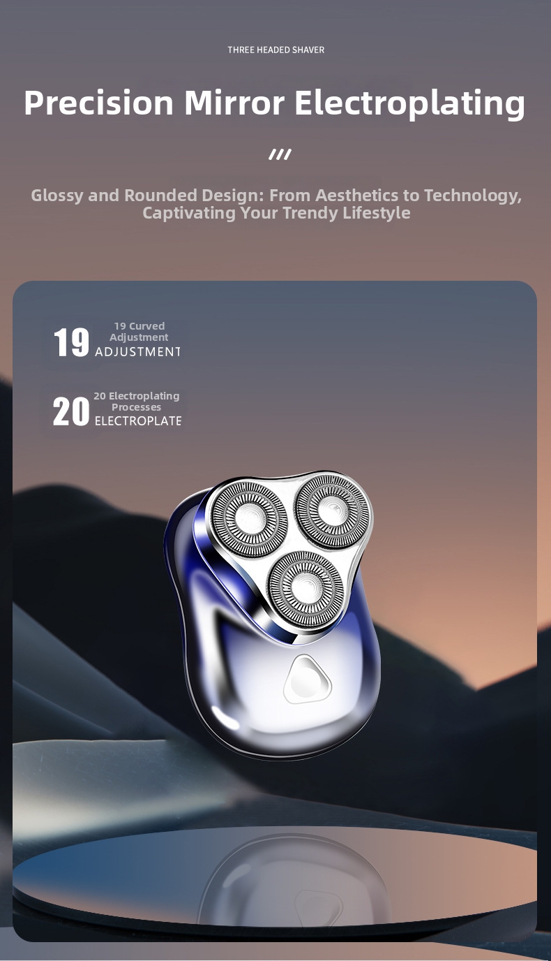 Elektrisch scheerapparaat voor heren draagbare mini trimapparatuur_voghion.com