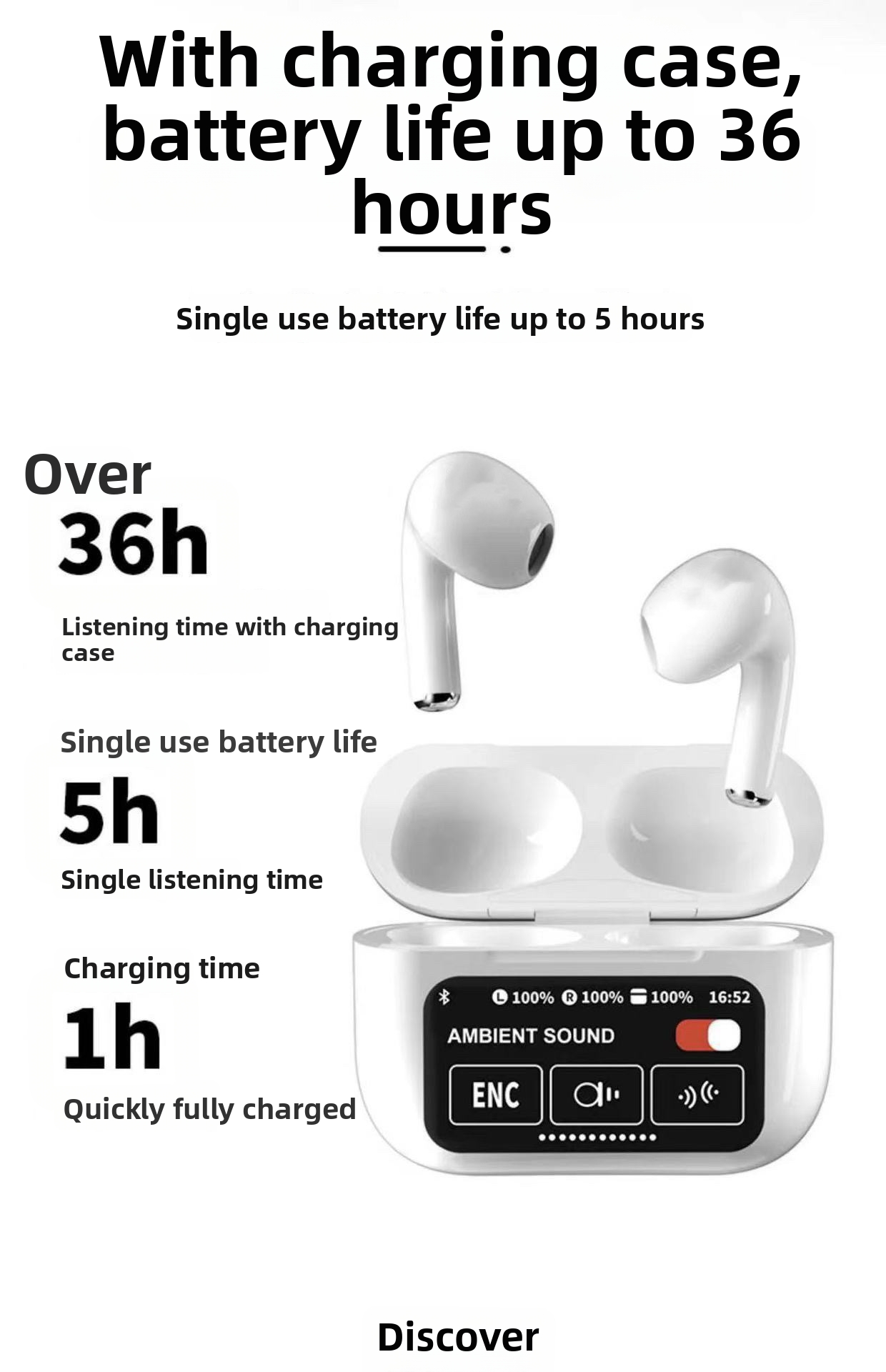 Bluetooth anc slušalice s poništavanjem buke_voghion.com