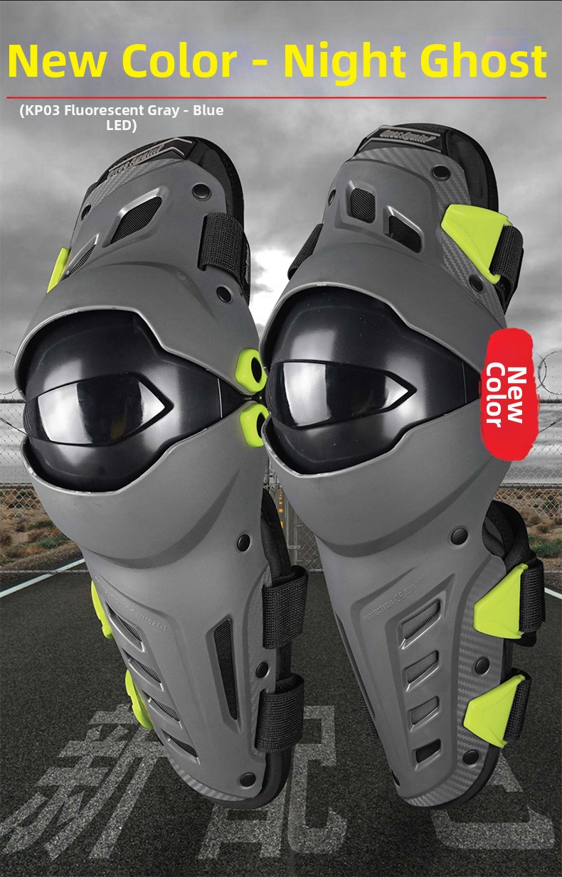 Motorcycle Knee And Elbow Pads Windproof Protective Gear Set_voghion.com