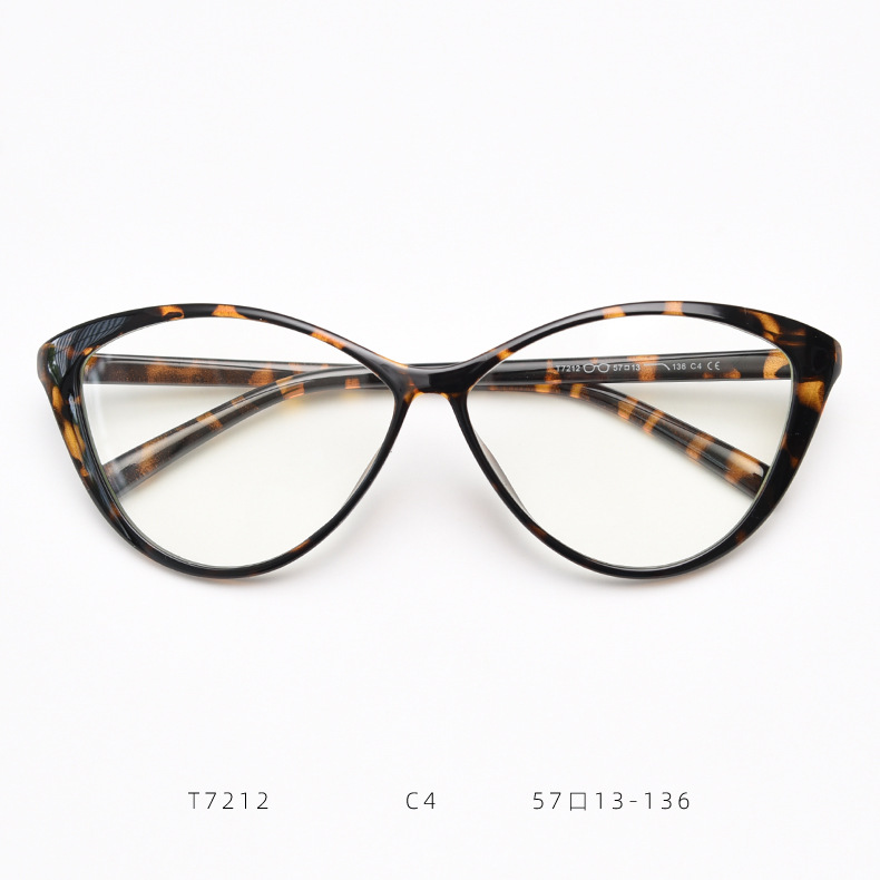 Retro Katzenaugen Brillenrahmen Damen Blaulichtfilter Design_voghion.com