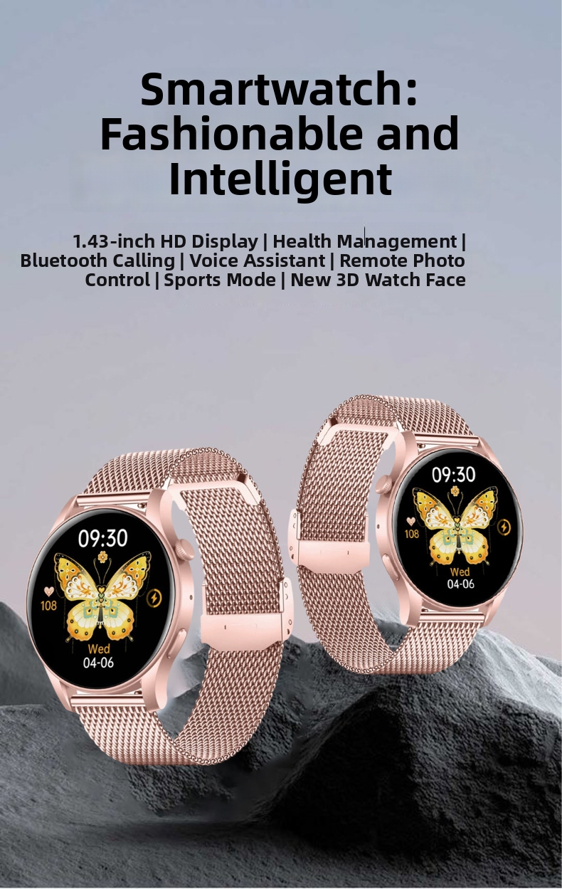 Smartwatch amoled avec suivi de sommeil et appels bluetooth_voghion.com