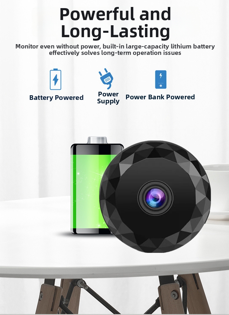 Wireless Security Camera Ultra Hd Wifi Home Surveillance System_voghion.com