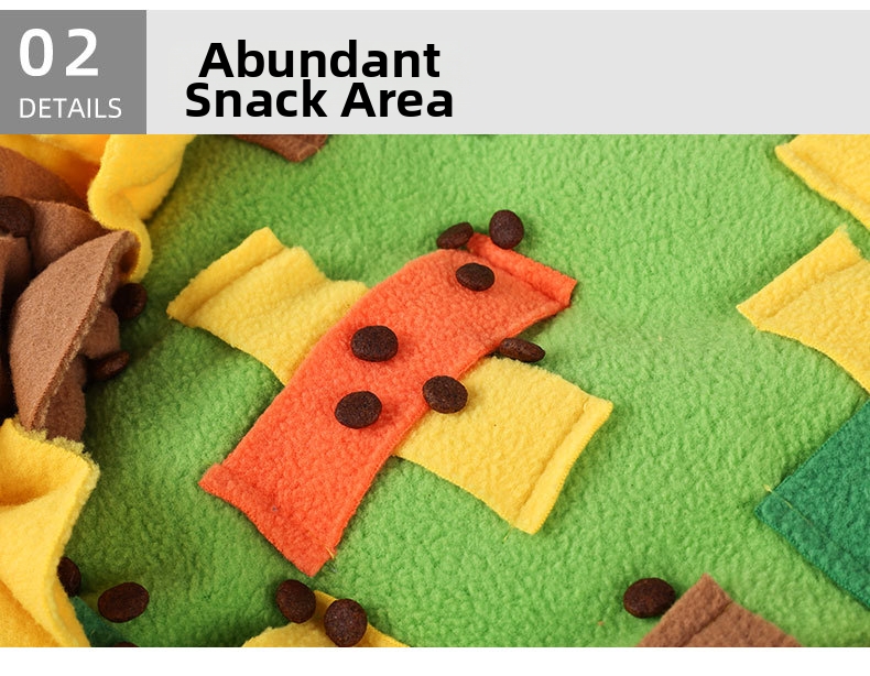 Interactive Dog Sniffing Mat And Squeaking Toy For Stress Relief_voghion.com