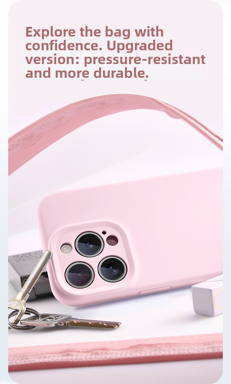 Liquid Silicone Phone Case For IPhone 15 Pro Max Drop Proof Soft Type_voghion.com