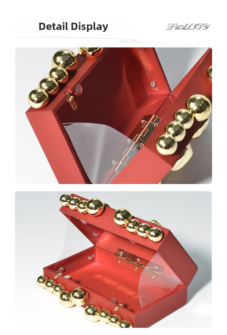 Bolso de noche irregular de acrílico con cadena_voghion.com