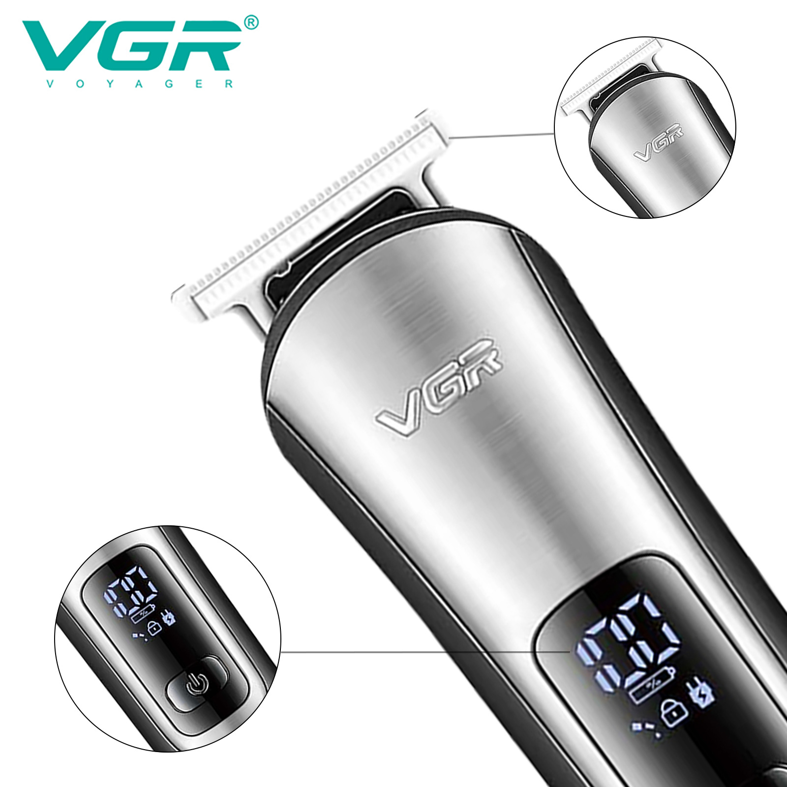 Neuer multifunktionaler Haarschneider für Herren mit Gravur, 5-in-1-Haarpflegeset_voghion.com