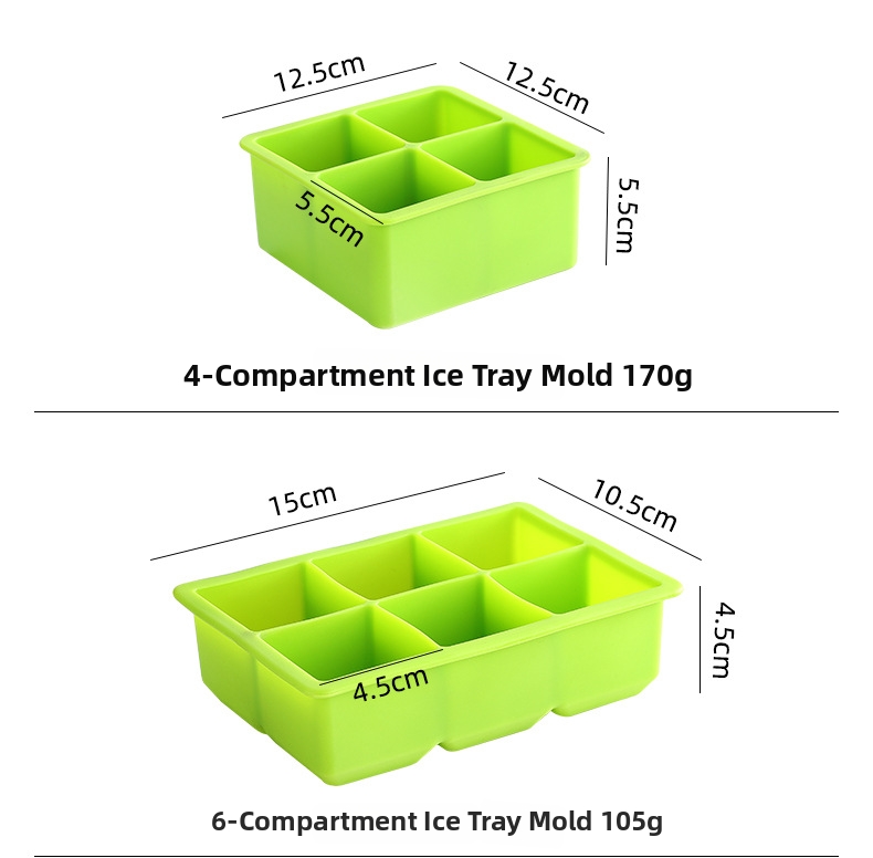 Silikon Eiswürfelform Für Küche Wiederverwendbare Eisform_voghion.com
