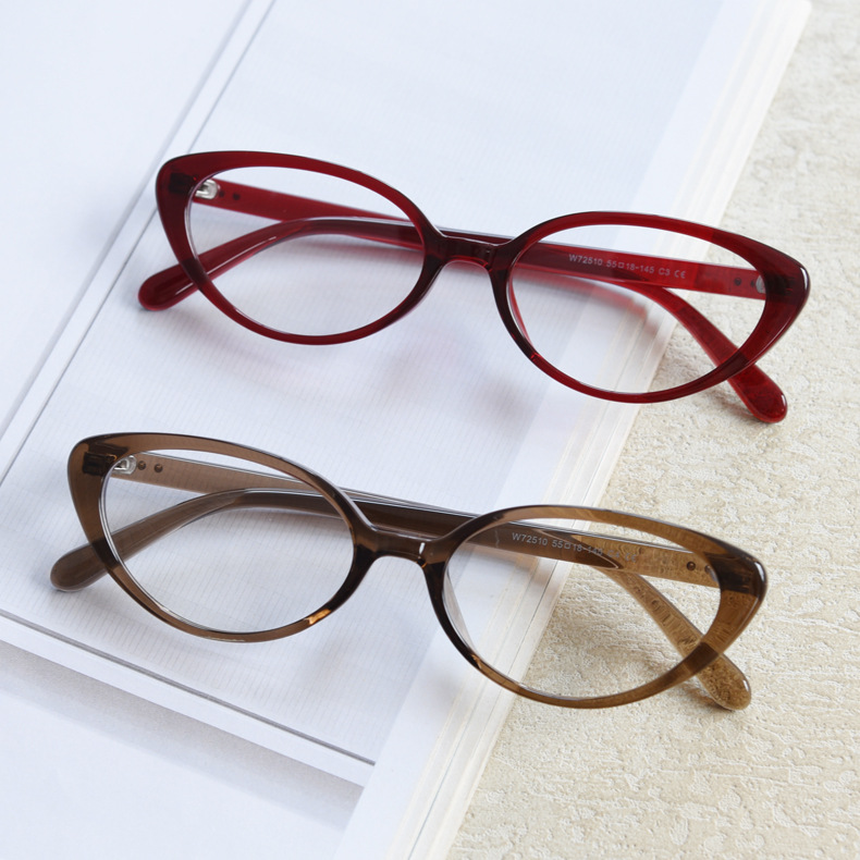 Retro Lesebrille Unisex Kätzchen Form Brillengestell Trend Design_voghion.com