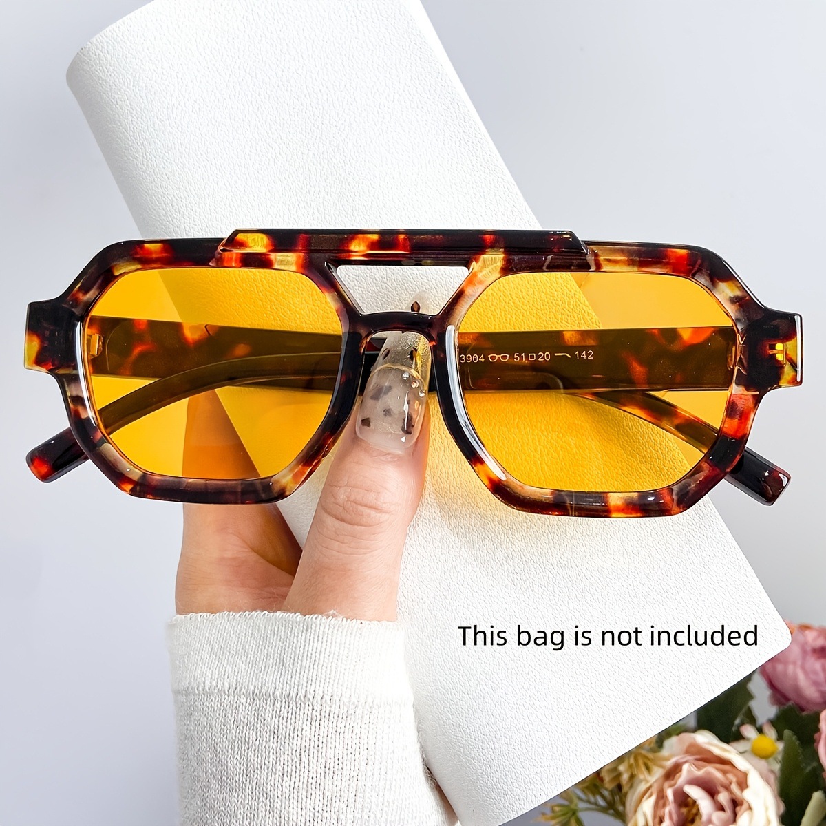 Double Bridge Aviator Sunglasses For Men And Women Retro Style_voghion.com