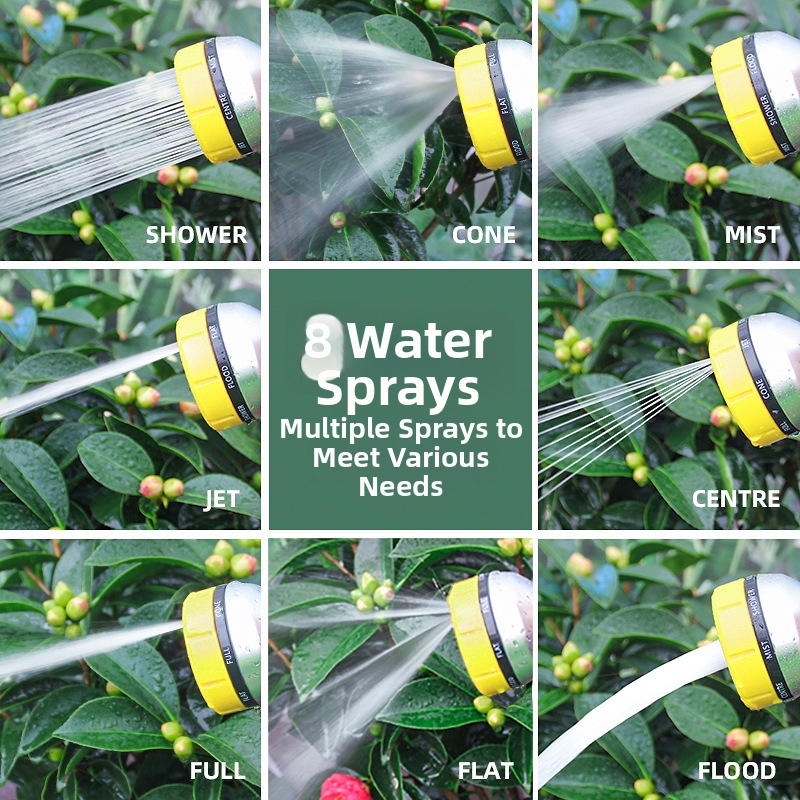 Magische flexibele slang voor autowassen, huishoudelijk water geven en landbouwsproeiers, automatische telescopische slang._voghion.com