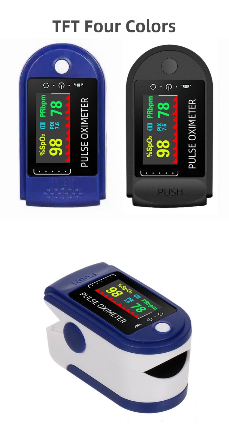 Pulsoximeter Für Den Finger Herzfrequenz Und Sauerstoffmesser_voghion.com