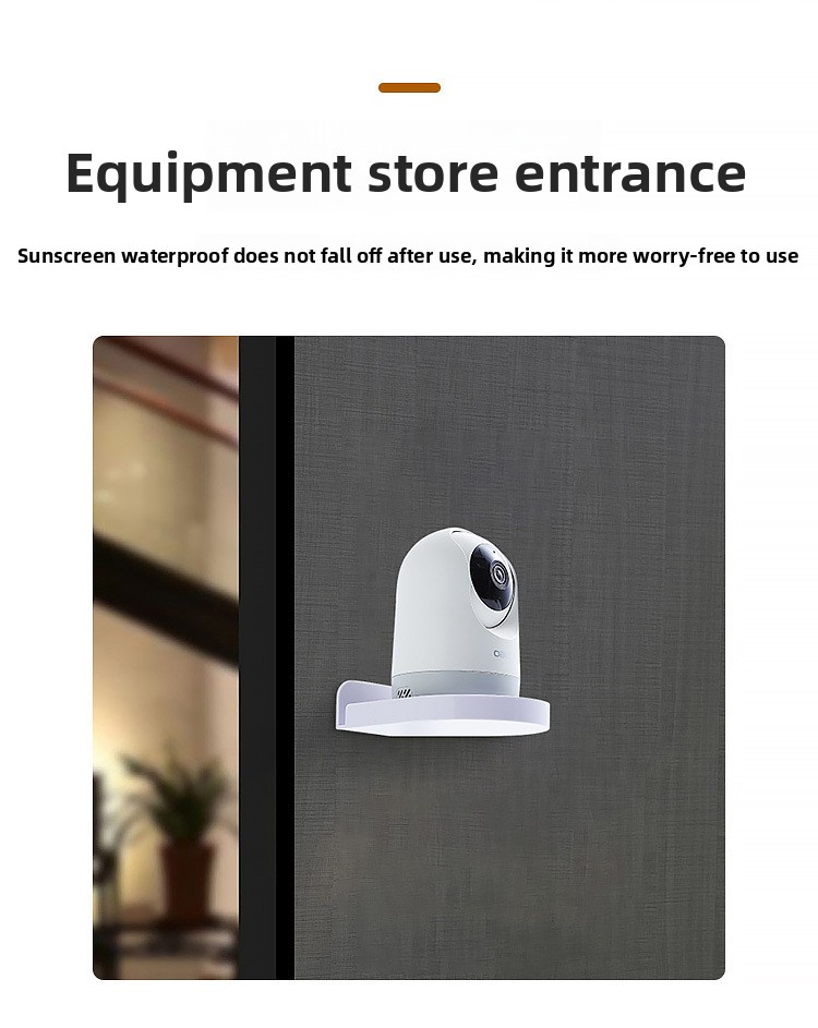 Punch-Free Security Surveillance Camera Stand