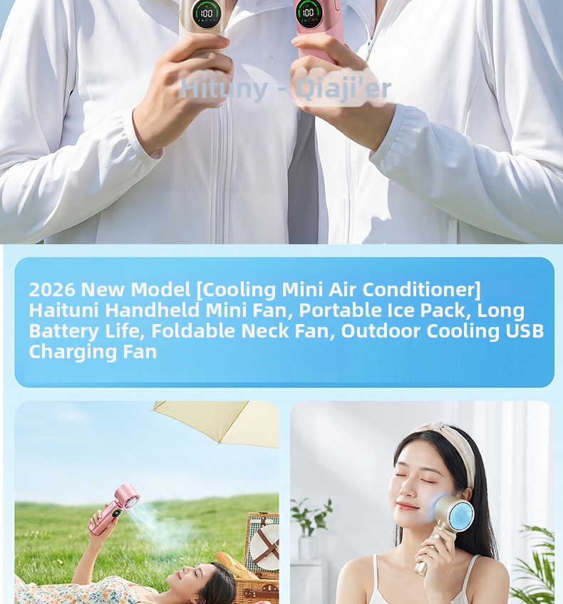 Portable Handheld Cooling Fan Usb Semiconductor Cooler White_voghion.com
