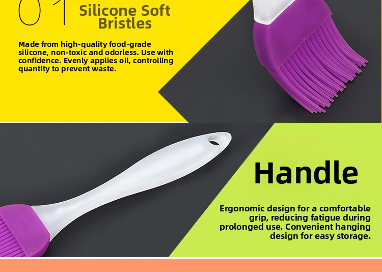 Silicone Oil Brush For Barbecue And Baking Kitchen Tool_voghion.com